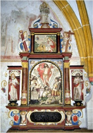 Seitenarltar, Johannes-Altar Stiftskirche Karden