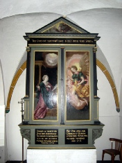 Flügelaltar,  Broy-Altar, Werktagskapelle, Kreuzgangkapelle, Stiftskirche Karden