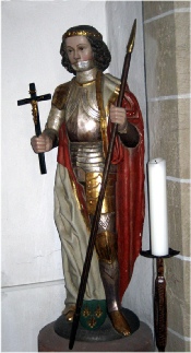Hl. Potentinus, Gefährte des hl. Castor, Stiftskirche Karden
